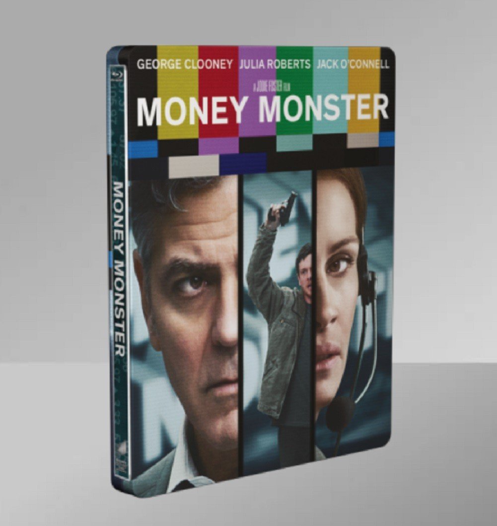 New Rare Official Limited Edition Money Monster Steelbook Case No Disc