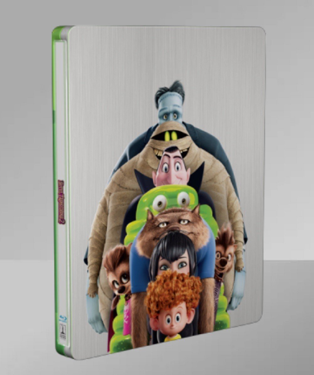 New Official Limited Edition Hotel Transylvania 2 Steelbook Case No Disc