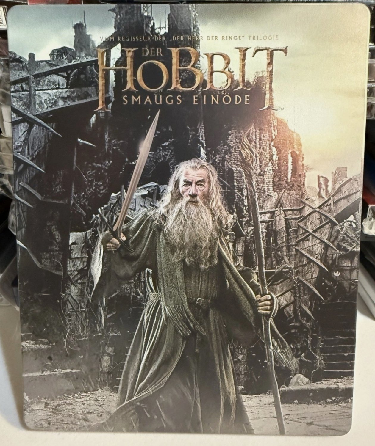 New Official Limited The Hobbit: The Desolation of Smaug Steelbook Case No Disc