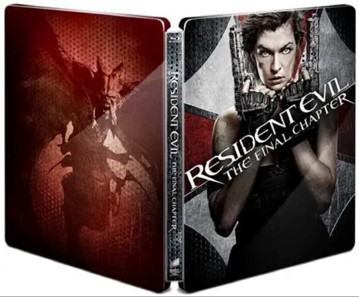 New Official Limited Resident Evil: The Final Chapter  Steelbook Case No Disc