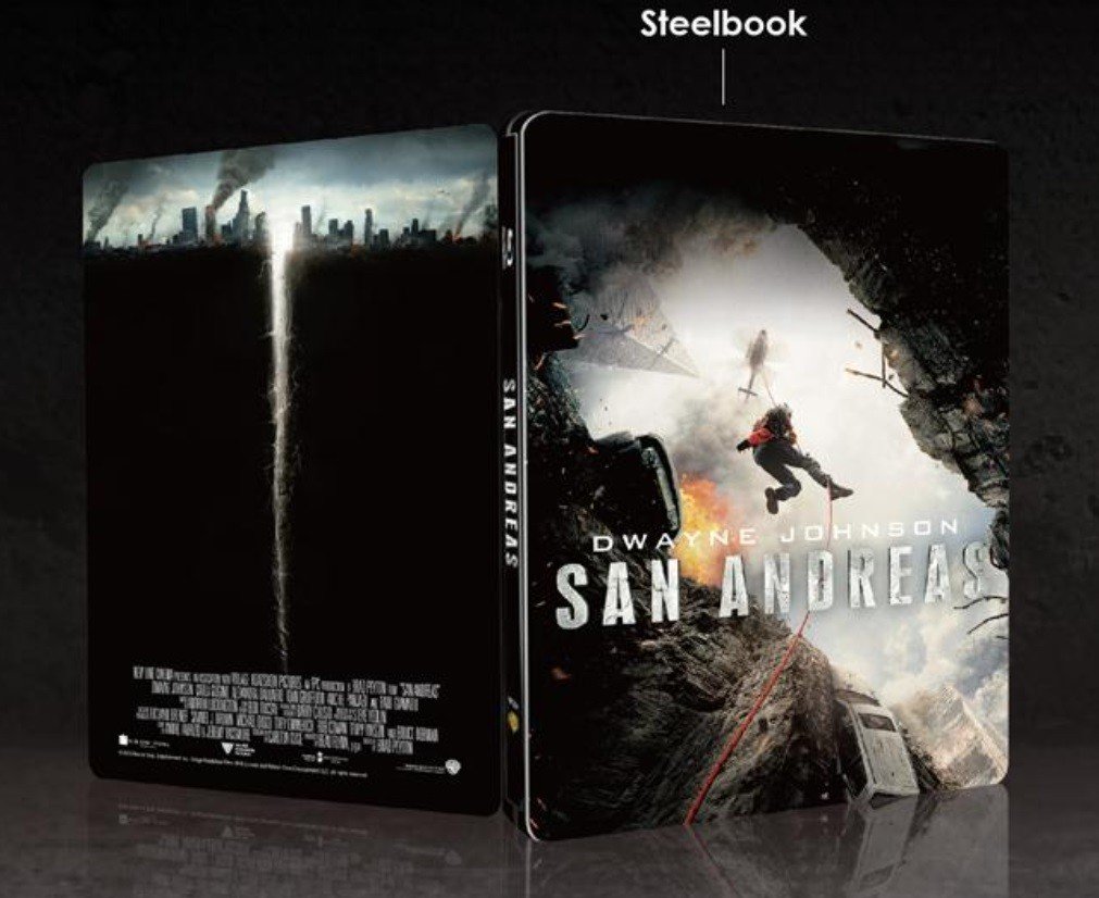 New Rare Official Limited Edition  San Andreas Steelbook Case No Disc