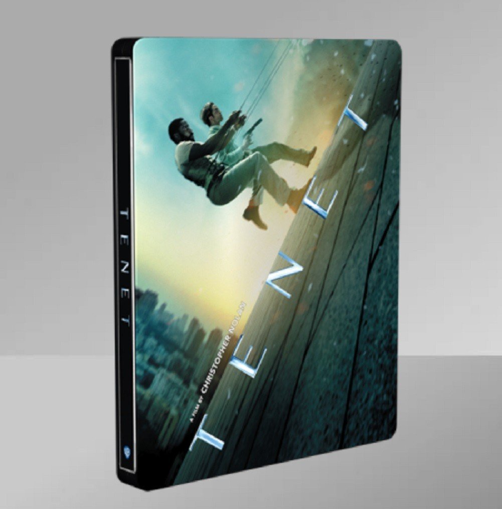 New Rare Official Limited Edition TENET Steelbook Case No Disc