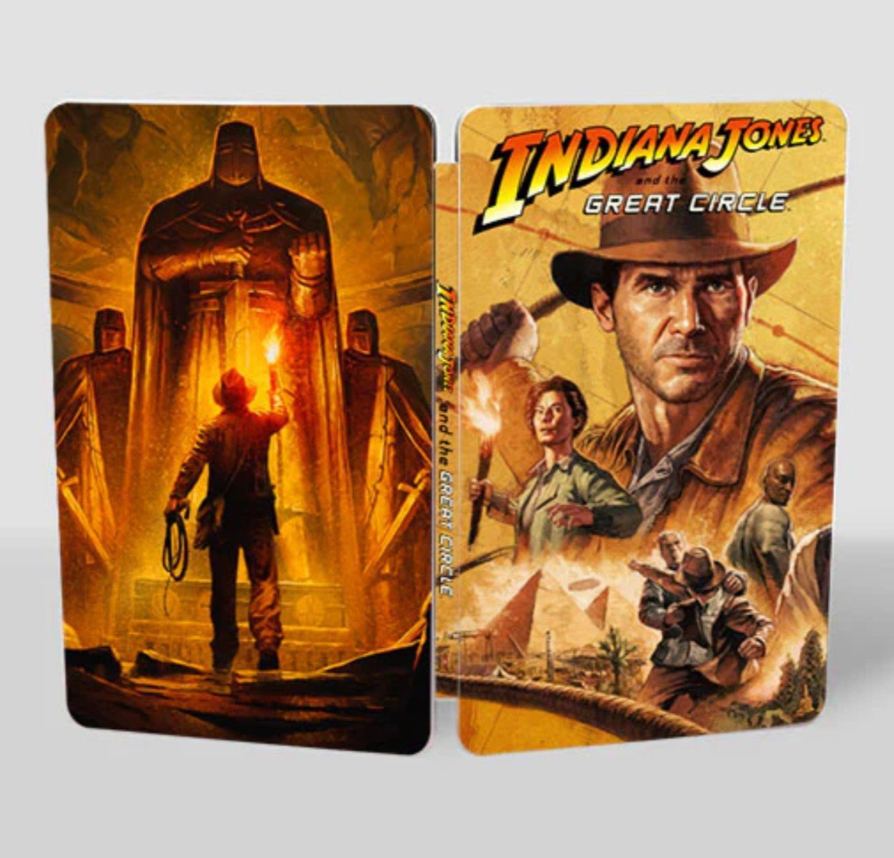Indiana Jones and the Great Circle Steelbook Custom Made For Nintendo Switch2
