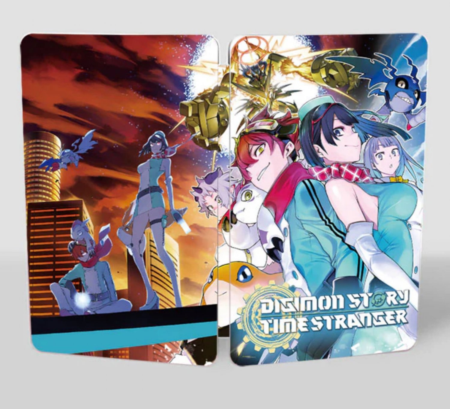 New Digimon Story Time Stranger Steelbook Custom Made For Nintendo Switch2