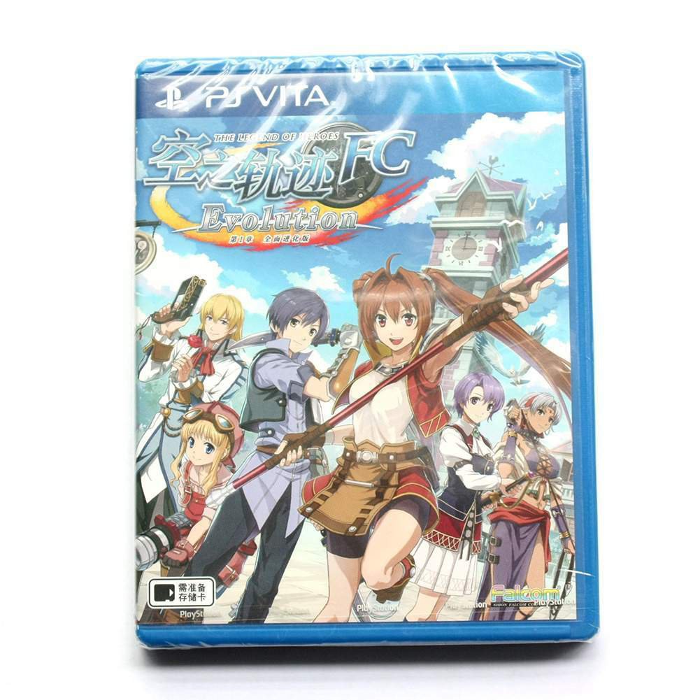 New The Legend of Heroes: Trails in the Sky FC Evolution Game(SONY PS Vita PSV)