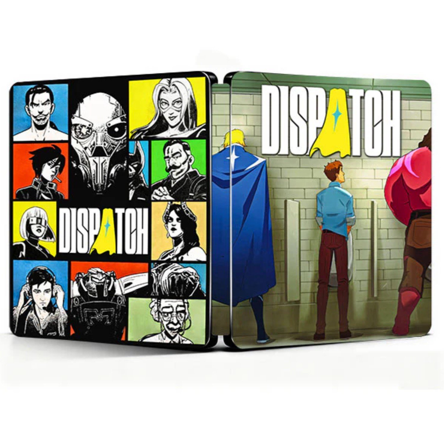 Custom Made Limited Edition DISPATCH Superhero Steelbook Case New