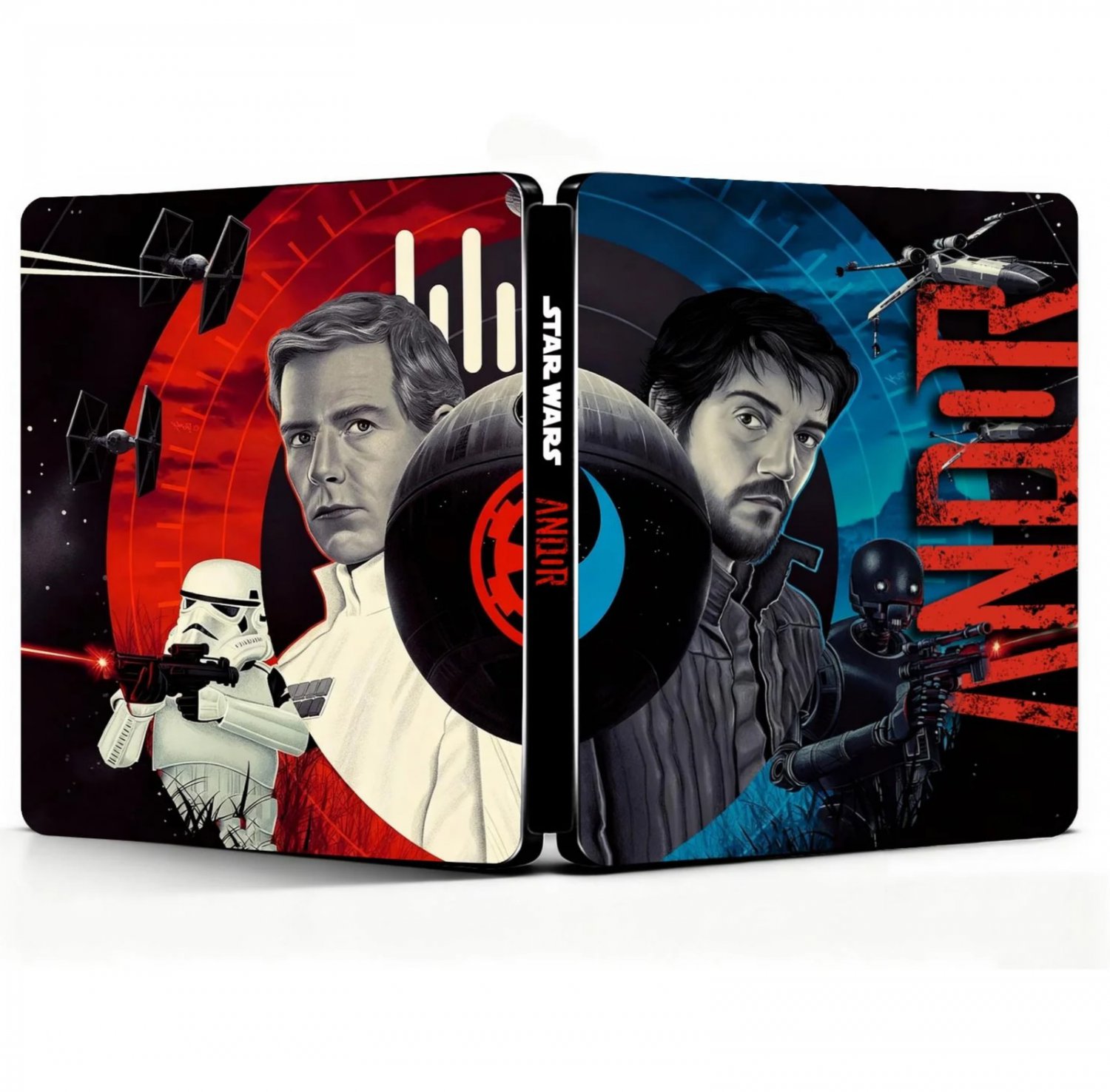 Custom Made Limited Edition Star Wars ANDOR S2 Steelbook Case New No Disc