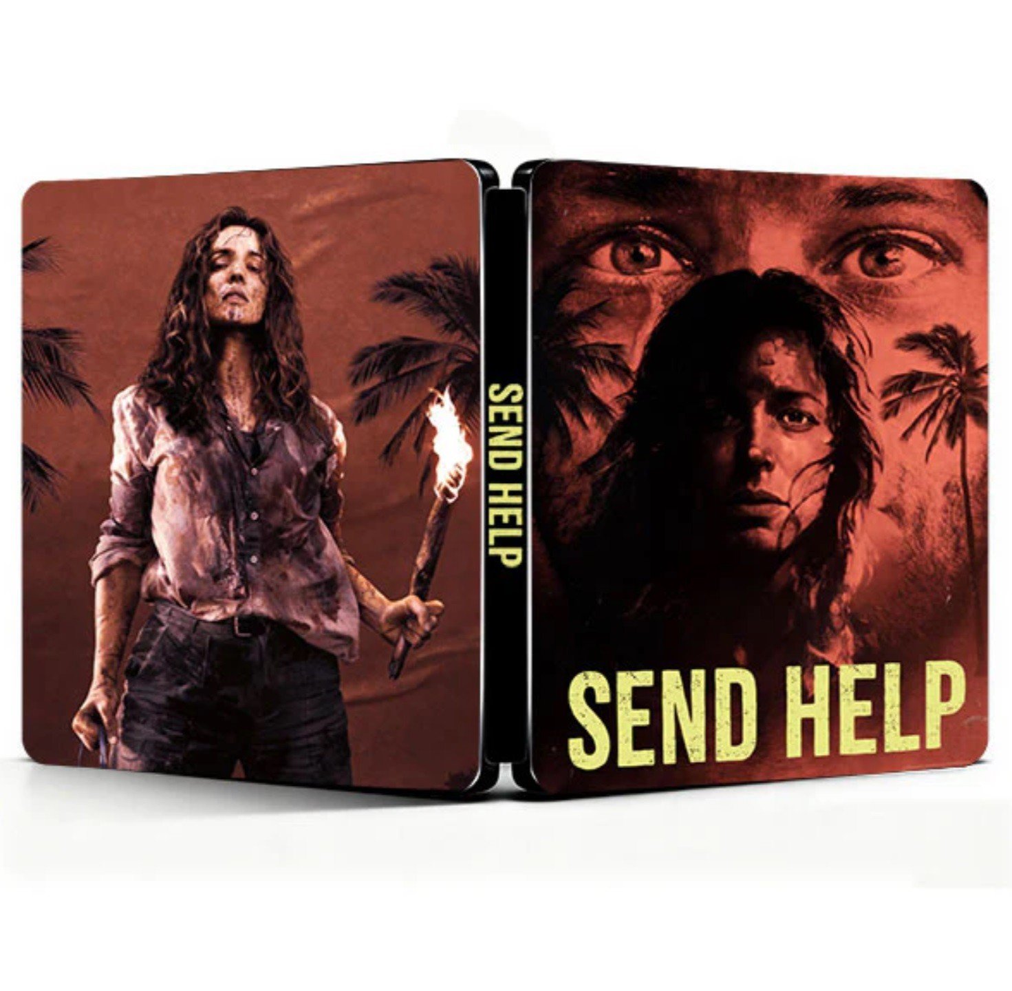 Custom Made Limited Edition Send Help 2026 Steelbook Case New No Disc