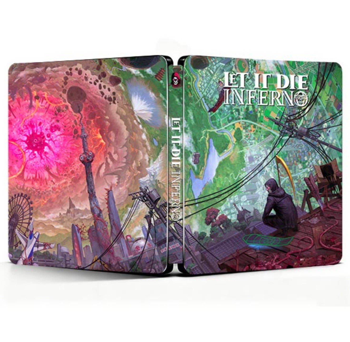 Custom Made Limited Edition Let It Die Inferno Steelbook Case New No Disc