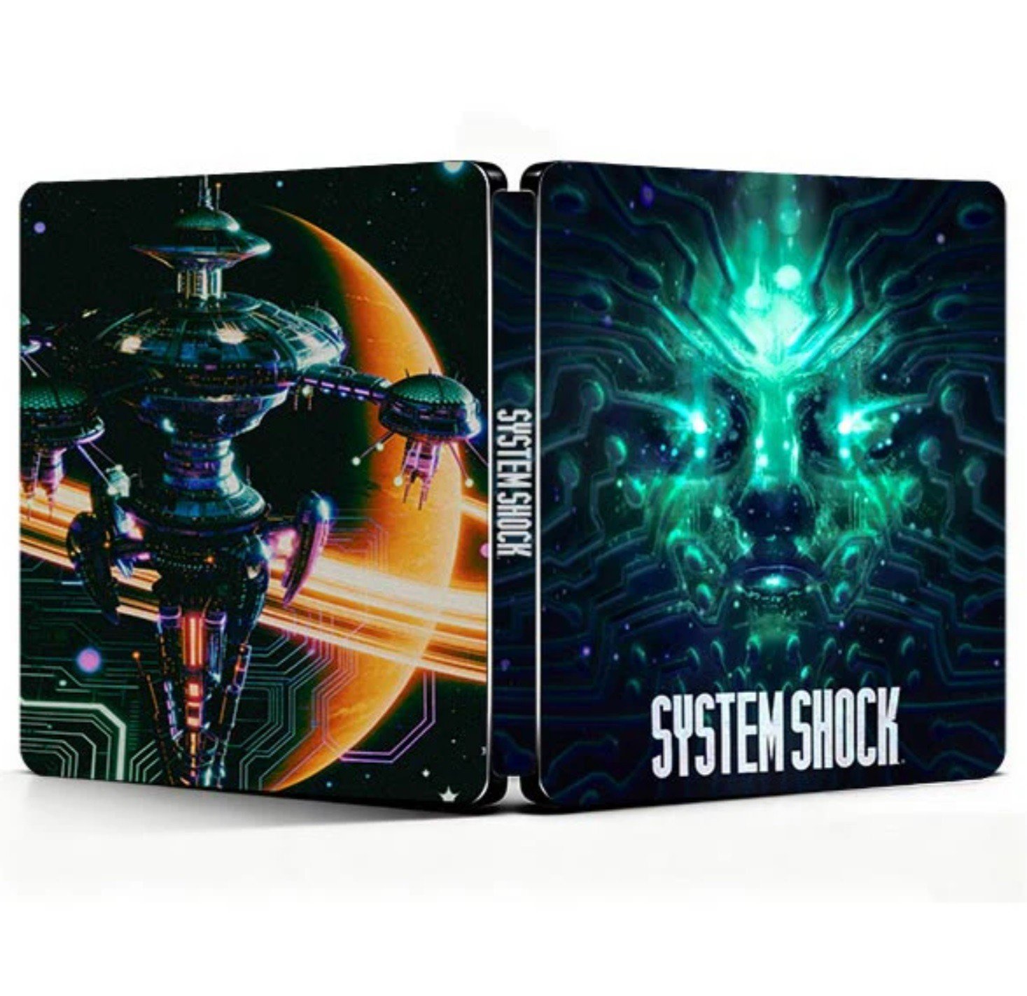 Custom Made Limited Edition SYSTEM SHOCK Steelbook Case New