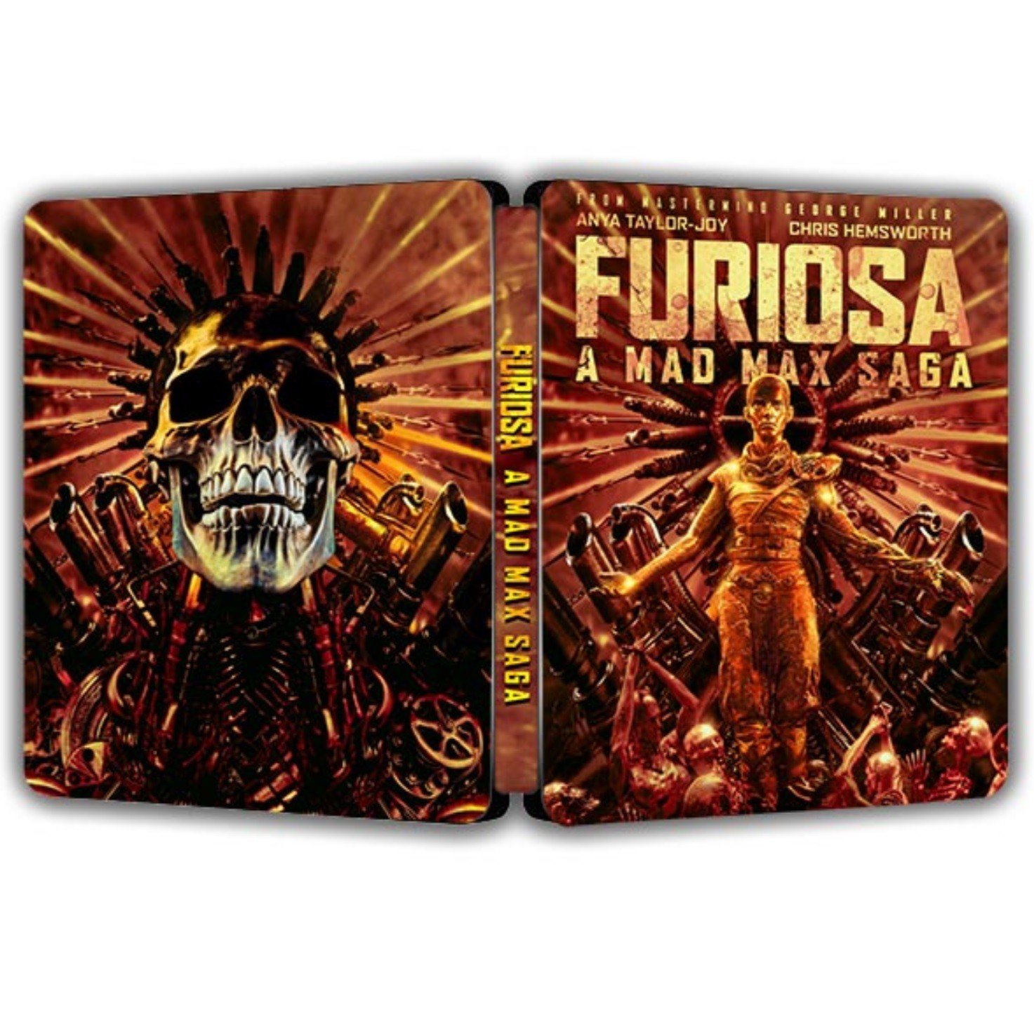 Custom Made Limited Edition Furiosa A Mad Max Saga Steelbook Case New No Disc