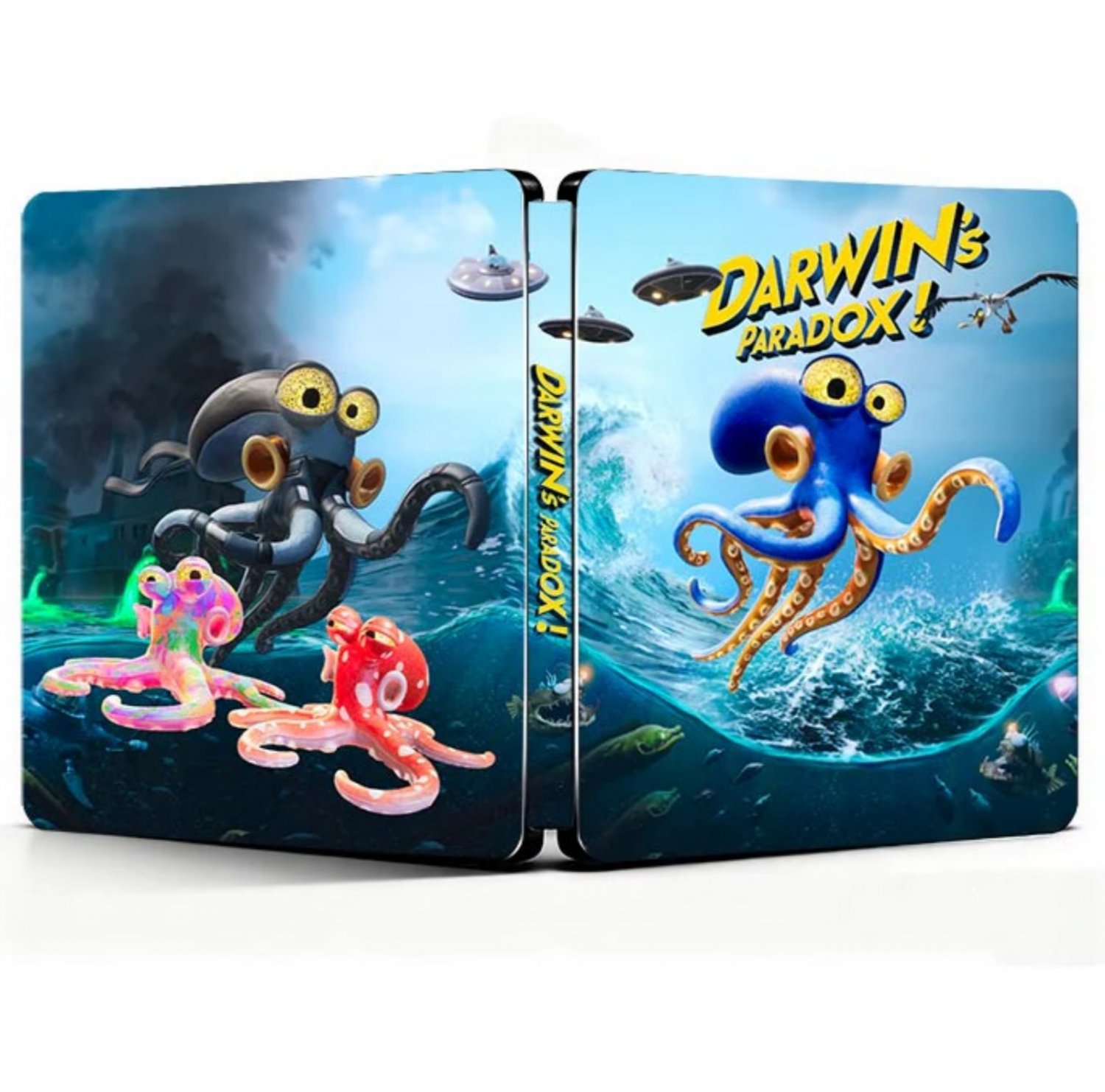 Custom Made Limited Edition Darwin's Paradox! Steelbook Case New