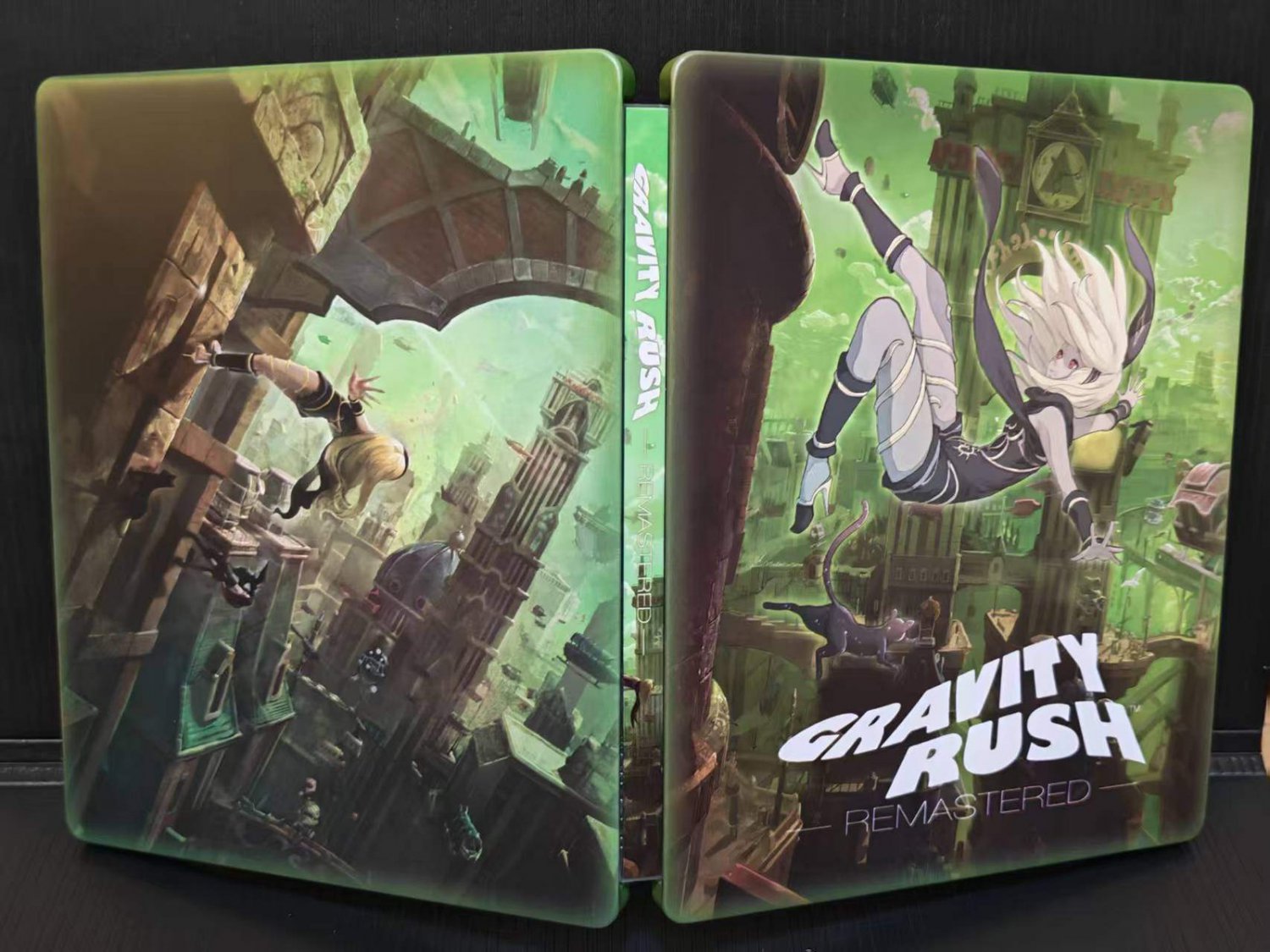 Custom Made Limited Edition Gravity Rush Steelbook Case New