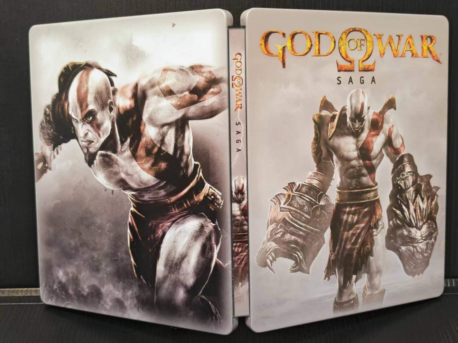 Custom Made Limited Edition God Of War Saga Steelbook Case New