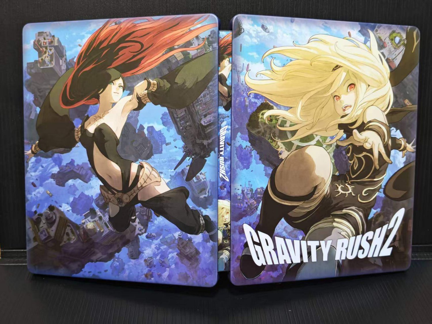 Custom Made Limited Edition Gravity Rush 2 Steelbook Case New