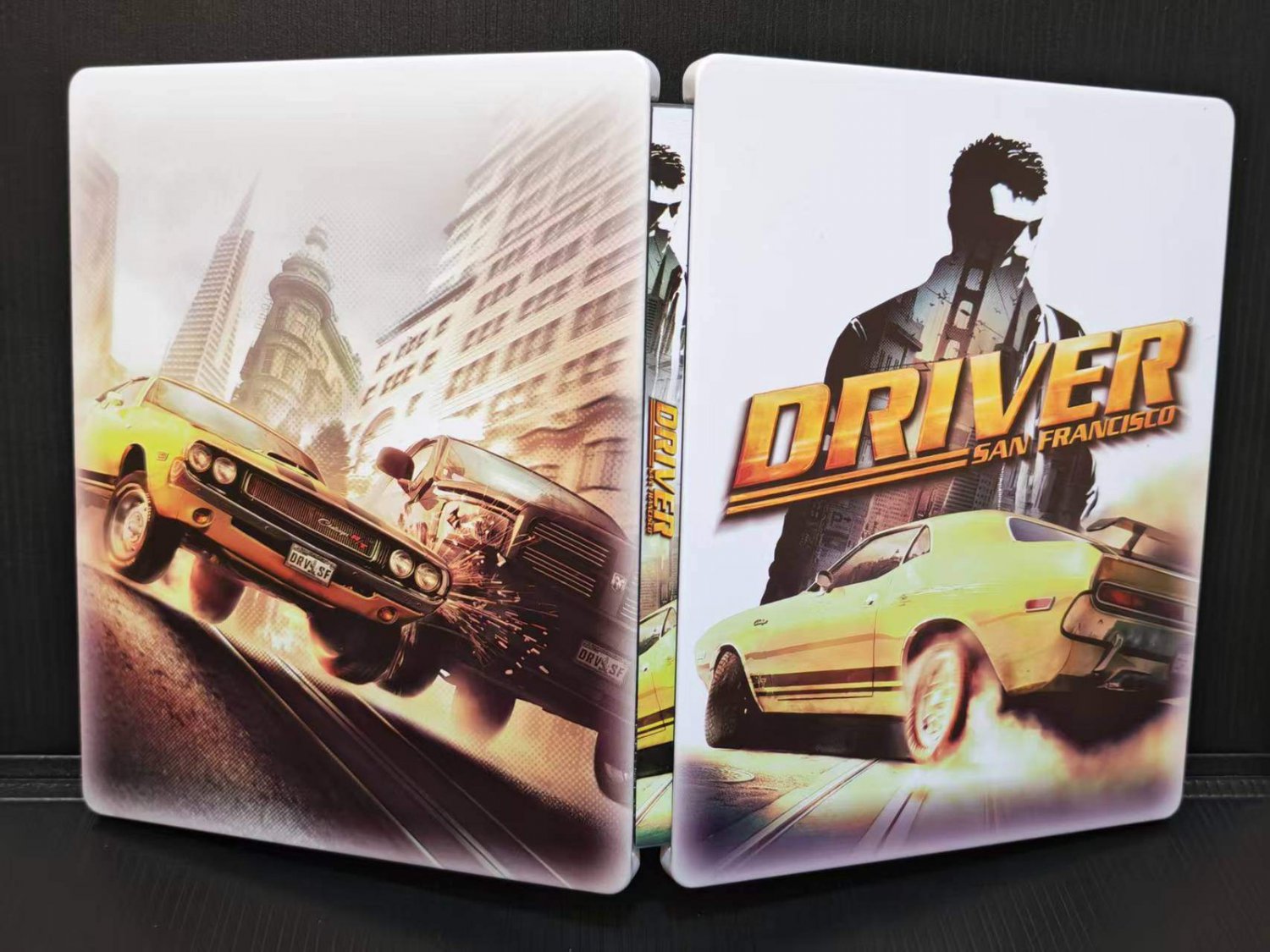 Custom Made Limited Edition Driver: San Francisco Steelbook Case New