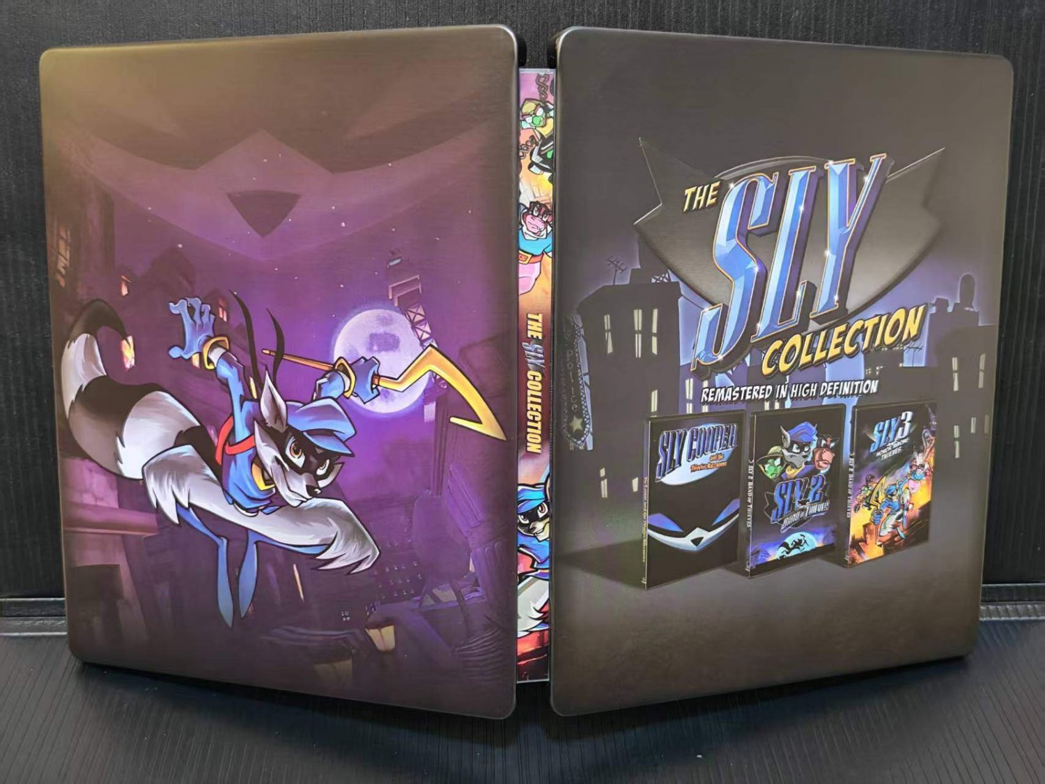 Custom Made Limited Edition The SLY Collection Steelbook Case New