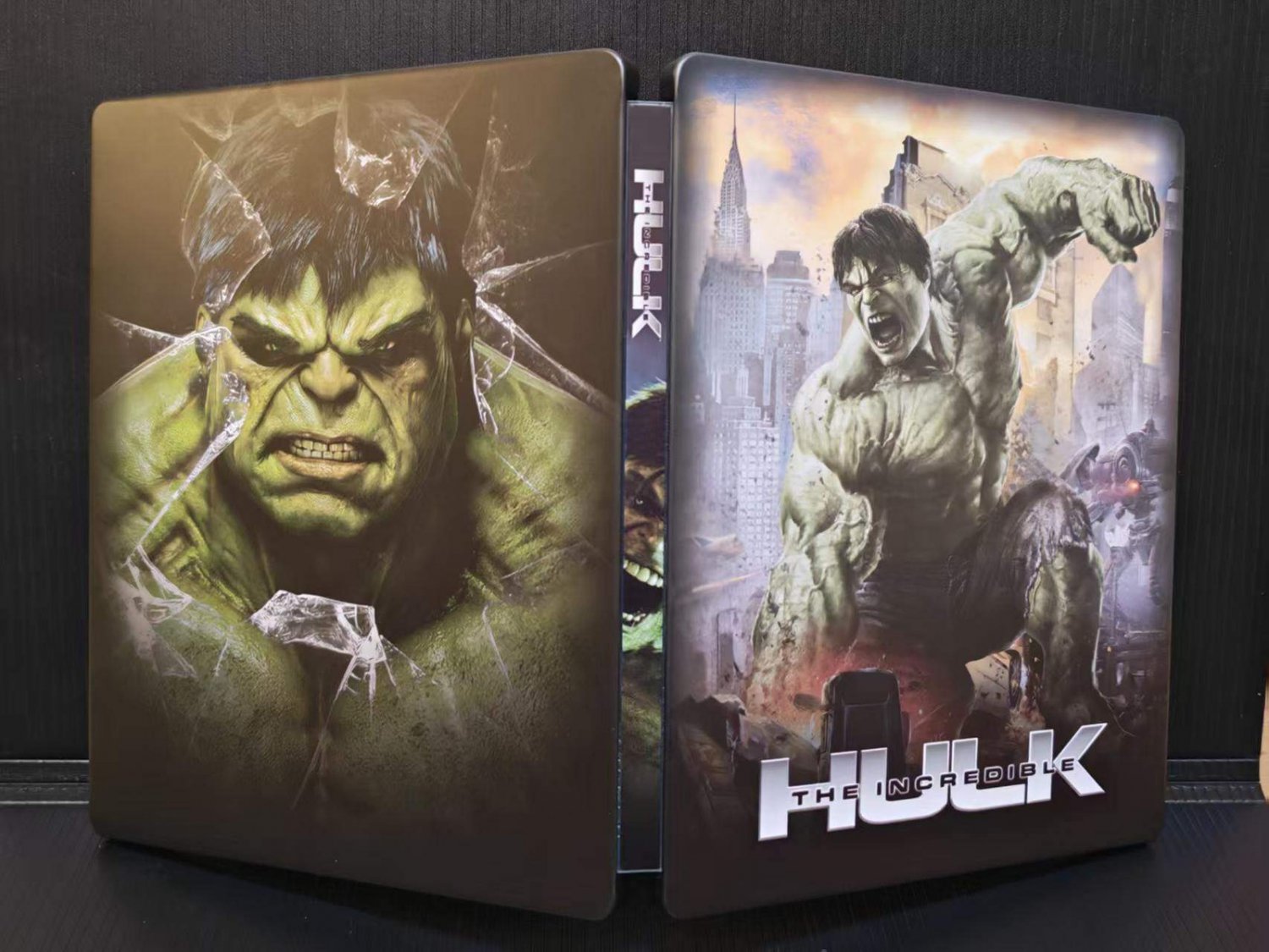 Custom Made Limited Edition HULK The Incredible Steelbook Case New