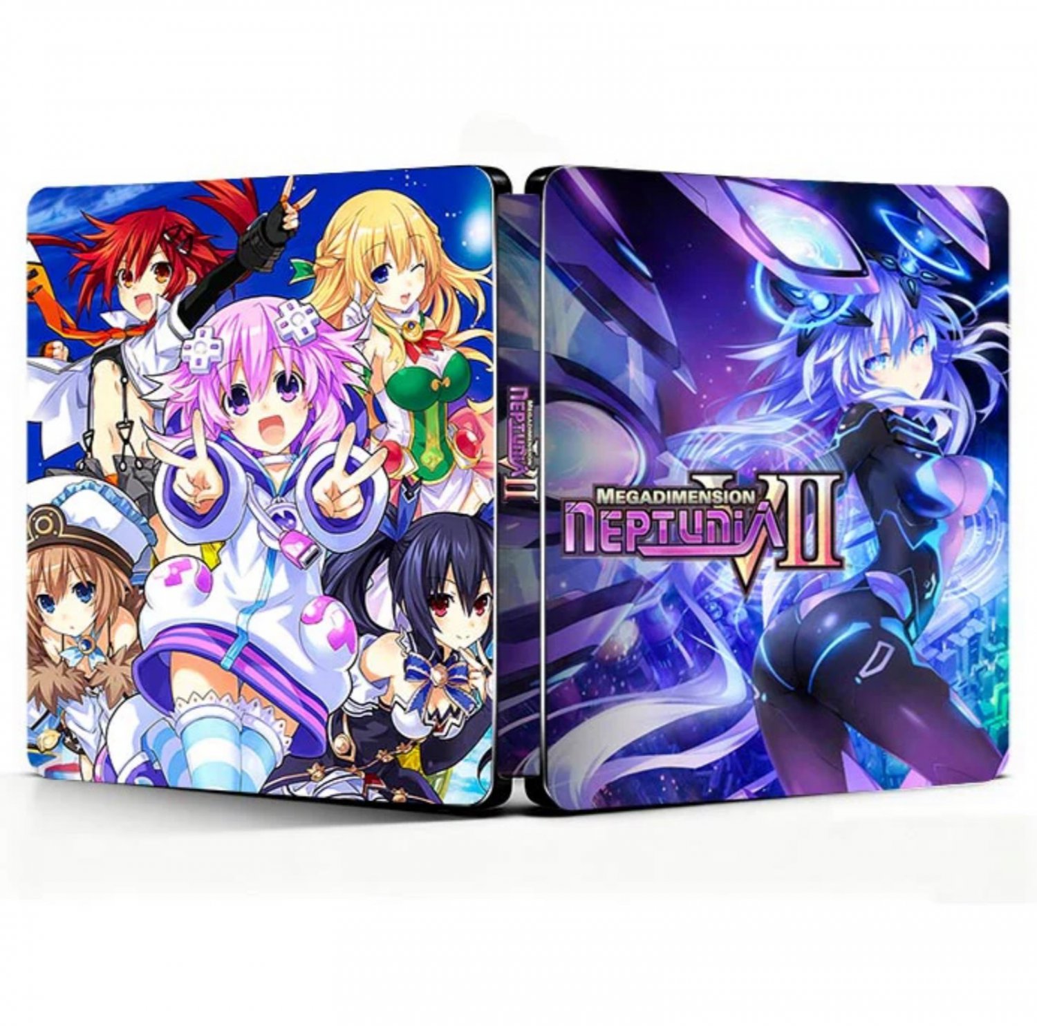 Custom Made Limited Edition Megadimension Neptunia VII Steelbook Case New