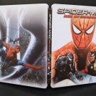 Custom Made Limited Edition Spider-man Web Of Shadows Steelbook Case New