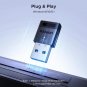 New UGREEN USB Bluetooth Adapter for PC, Bluetooth 6.0 Dongle Receiver EDR & BLE