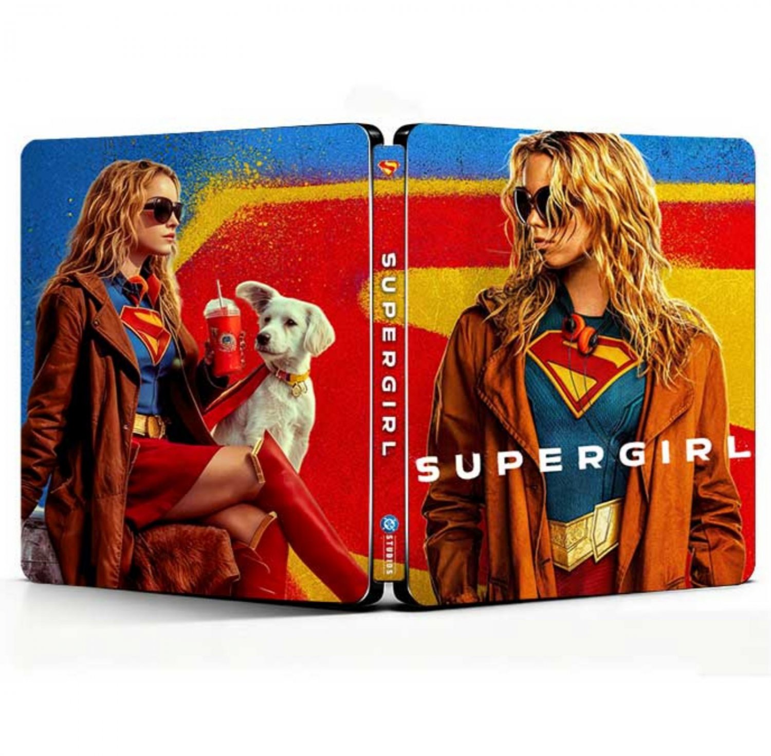 Custom Made Limited Edition D C Super girl 2026 Steelbook Case New No Disc