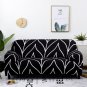 Anyseat 1 Seater Sofa Cover, Black, Elastic Stretch, Protective Slipcover