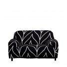 Anyhouz 2 Seater Sofa Cover Black Style and Protection For Living Room