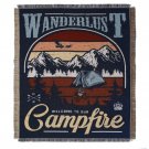 Anycozy Wanderlust Campfire Throw Blanket Sofa Couch Bed Cover Anycozy Wanderlust Campfire Throw Blanket Sofa Couch Bed Cover