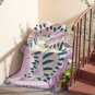 Anycozy Pink Cat Throw Blanket Sofa Bed Cover Home Decor Tapestry