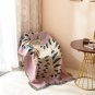 Anycozy Pink Cat Throw Blanket Sofa Bed Cover Home Decor Tapestry