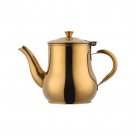 Anygleam Gold Stainless Steel Teapot with Filter, Multi-Purpose Coffee & Tea Kettle Anygleam Gold Stainless Steel Teapot with Filter, Multi-Purpose Coffee & Tea Kettle