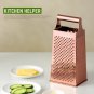 Anygleam Rainbow Stainless Steel Food Slicer, Multi-Function Fruit & Vegetable Tool