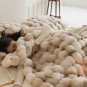 Anycozy Thick Fur Winter Sofa Bed Blanket