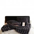 Anycozy Thick Fur Winter Sofa Bed Blanket