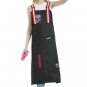 Anypron Black Red Kitchen Apron 2 Bags Waterproof Oil-Resistant Bibs Adjustable Chef