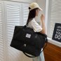 Anymom Mommy Diaper Bag, Black, Waterproof Tote, Large Capacity, Travel & Gym