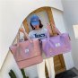 Anymom Mommy Diaper Bag Pink Waterproof Handbag Expandable Size With Zipper