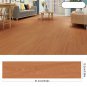 ANYHOUZ 20pcs Red Walnut Vinyl Floor Tile, Wood Grain, Waterproof