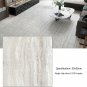 ANYHOUZ 10pcs Shell Pattern Vinyl Floor Tile, Self-Adhesive, Waterproof
