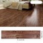ANYHOUZ 5pcs Red Mahogany Vinyl Floor Tile, Wood Grain, Waterproof