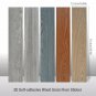 ANYHOUZ 5pcs Red Mahogany Vinyl Floor Tile, Wood Grain, Waterproof