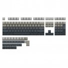ANYMOB Keycap Set, Black Grey, 136 Keys, Backlit, Side Printed, Mechanical Switch
