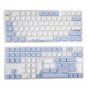 ANYMOB Keycap Set, Powder Blue, 133 Keys, Sublimation, Custom Keyboard Switch Fit
