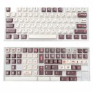 ANYMOB Keycap Keyboard Grey 142 Mechanical Keys Cute Touch Clicks