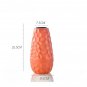 ANYDECO Flower Vase Coral Red Large Meteorite Nordic Style Table Decor