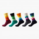 Anyfootwear 5 Pairs One Size 5-11 Mixed Color Cotton Fashion Woman Skateboard Oil Paitiing Anyfootwear 5 Pairs One Size 5-11 Mixed Color Cotton Fashion Woman Skateboard Oil Paitiing