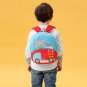 Anypack 3D Blue Ladder Car Backpack, Kids School Bag, Cartoon Plush, Boys & Girls