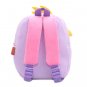 Anypack 3D Purple Owl Backpack Cute Animal With Cartoon Designs Children Toddler Plush Bag