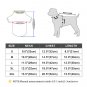 Anypet Pet Clothes Blue Denim Coat Jacket Costume with Leash Ring for Special Occasion